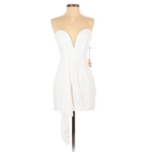 Superdown Mini White Strapless Dress - NWT